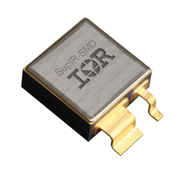 QPL-qualified SupIR-SMD package for rad hard MOSFETs